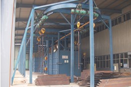 【3月29日】【吊鉤通過式拋丸機】，抗工件疲勞倍兒棒！