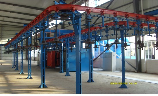 懸鏈通過式拋丸機