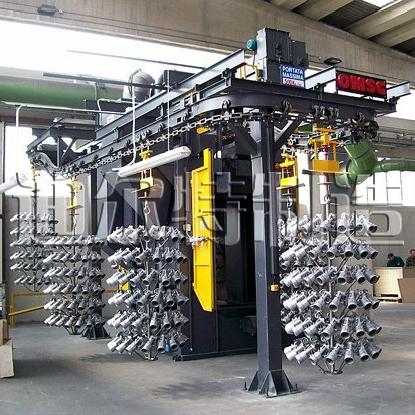 懸鏈通過式拋丸機