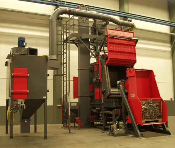 自動(dòng)上卸料履帶式拋丸機(jī)